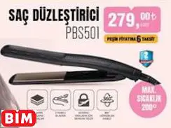 POLOSMART SAÇ DÜZLEŞTİRİCİ PBS501 POLOSMART SAÇ DÜZLEŞTİRİCİ PBS501